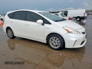 2012 Toyota Prius Two with VIN JTDZN3EU6C3102847, listed as a Copart auction lot 54197125 with 106,973 mi miles and Salvage Title. Bid and sale history available at DreamBid. Image 4.