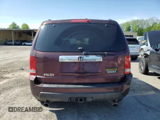 2009 Honda Pilot EX with VIN 5FNYF48439B019642, listed as a Copart auction lot 55782865 with 212,590 mi miles and Salvage Title. Bid and sale history available at DreamBid. Image 6.