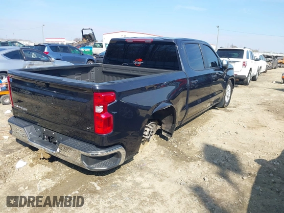 2023 Chevrolet Silverado 1500 LT with VIN 1GCPACEK8PZ244590, listed as a IAAI auction lot 41491456 with 23,193 mi miles and . Bid and sale history available at DreamBid. Image 4.