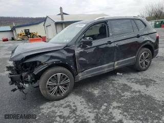 2024 Volkswagen Tiguan Wolfsburg Edition with VIN 3VV5B7AX5RM210769, listed as a Copart auction lot 53049545 with 8,830 mi miles and Non Repairable. Bid and sale history available at carsss.com. Image 1.