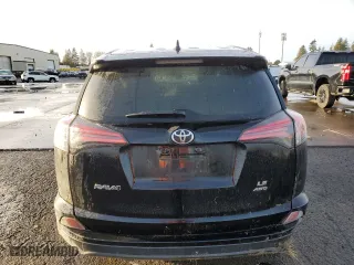 2018 Toyota RAV4 LE with VIN 2T3BFREV6JW742321, listed as a Copart auction lot 47231285 with 0 mi miles and Salvage Title. Bid and sale history available at carsss.com. Image 6.