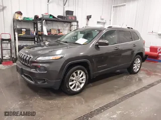2014 Jeep Cherokee Limited with VIN 1C4PJMDS8EW277658, listed as a IAAI auction lot 41759677 with NaN miles. Bid and sale history available at carsss.com. Image 18.