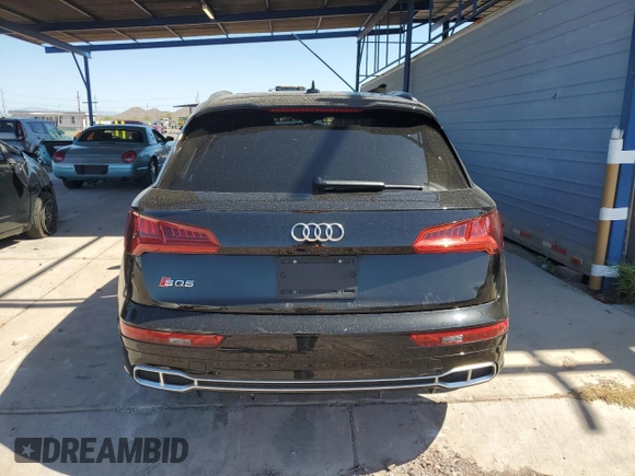 2018 Audi SQ5 Prestige with VIN WA1C4AFY3J2205073, listed as a Copart auction lot 61616254 with 53,052 mi miles and Salvage Title. Bid and sale history available at DreamBid. Image 6.