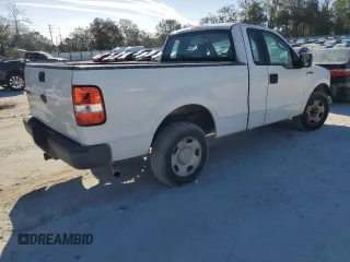 2005 Ford F-150 XL with VIN 1FTRF12W15NB44065, listed as a Copart auction lot 47255975 with 118,470 mi miles and Salvage Title. Bid and sale history available at carsss.com. Image 3.