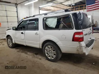2011 Ford Expedition Max Limited с VIN 1FMJK2A50BEF08412, выставлен на аукционе Copart как лот 55081005 с пробегом 201 897 миль миль и Списание • Salvage title. История ставок и продаж доступна на DreamBid. Изображение 2.