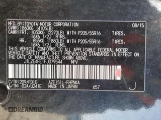 2015 Scion xB with VIN JTLZE4FE1FJ079544, listed as a Copart auction lot 51624575 with 34,424 mi miles and Salvage Title. Bid and sale history available at carsss.com. Image 13.