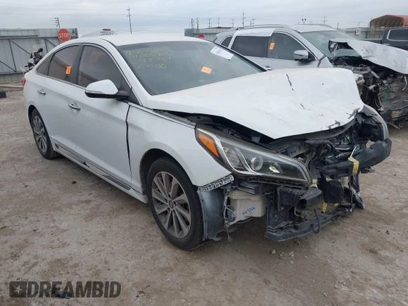 2015 Hyundai Sonata Limited with VIN 5NPE34AF8FH043701, listed as a IAAI auction lot 42031281 with 175,210 mi miles and . Bid and sale history available at carsss.com. Image 1.