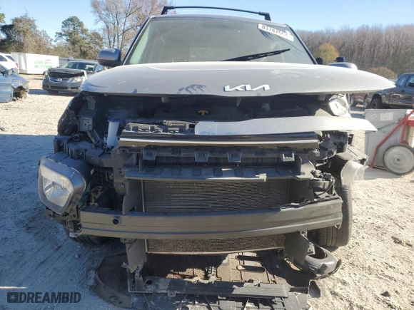 2022 Kia Soul LX with VIN KNDJ23AU3N7808231, listed as a Copart auction lot 83787064 with 76,406 mi miles and Salvage Title. Bid and sale history available at carsss.com. Image 5.