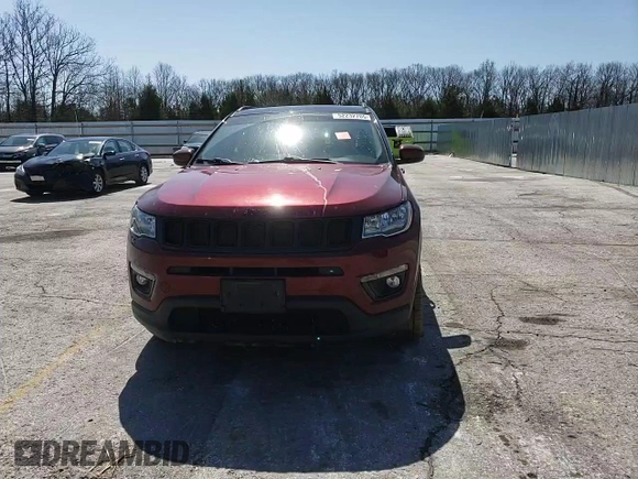 2021 Jeep Compass Altitude z VIN 3C4NJDBB6MT504313, wystawiony jako Copart lot #52232705 z przebiegiem 66 410 mil mil oraz Szkoda całkowita • Salvage title. Historia ofert i sprzedaży dostępna na DreamBid. Obrazek 11.