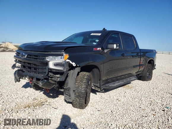 2022 Chevrolet Silverado 1500 LT Trail Boss with VIN 3GCUDFED6NG547071, listed as a Copart auction lot 86056644 with 36,284 mi miles and Salvage Title. Bid and sale history available at DreamBid. Image 1.