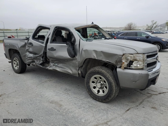 2007 Chevrolet Silverado 1500 LS with VIN 2GCEK13CX71728290, listed as a Copart auction lot 46092164 with 224,700 mi miles and Non Repairable. Bid and sale history available at carsss.com. Image 4.