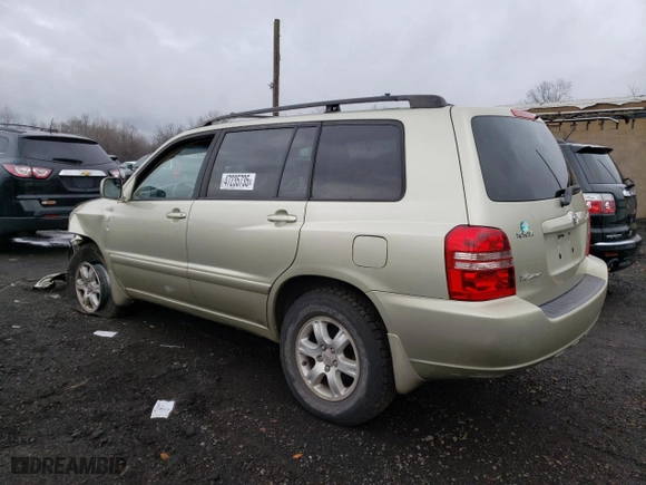 2003 Toyota Highlander with VIN JTEHF21A230155914, listed as a Copart auction lot 54431535 with 141,566 mi miles and Non Repairable. Bid and sale history available at carsss.com. Image 2.