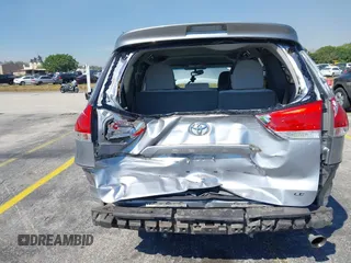 2012 Toyota Sienna LE AAS with VIN 5TDKK3DC6CS189747, listed as a IAAI auction lot 41857367 with 205,376 mi miles and . Bid and sale history available at DreamBid. Image 6.