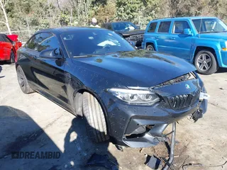 2020 BMW M2 Competition with VIN WBS2U7C06L7E50986, listed as a IAAI auction lot 41271556 with 49,275 mi miles. Bid and sale history available at carsss.com. Image 1.