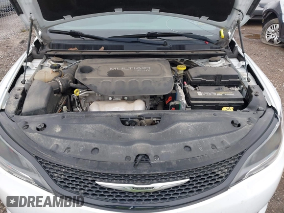 2016 Chrysler 200 S with VIN 1C3CCCBB0GN105093, listed as a IAAI auction lot 41976905 with 105,774 mi miles. Bid and sale history available at carsss.com. Image 10.