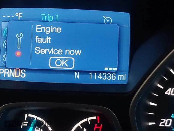 2015 Ford Escape S with VIN 1FMCU0F71FUA79522, listed as a IAAI auction lot 41809478 with 114,336 mi miles. Bid and sale history available at carsss.com. Image 16.