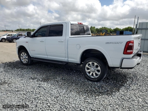 2022 Ram 2500 Laramie with VIN 3C6UR5FJ7NG229712, listed as a Copart auction lot 51058115 with 36,094 mi miles and Salvage Title. Bid and sale history available at carsss.com. Image 2.
