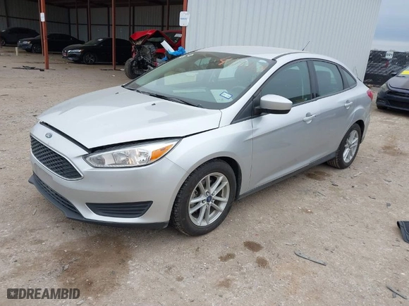 2018 Ford Focus SE with VIN 1FADP3F28JL251006, listed as a IAAI auction lot 41644664 with NaN miles. Bid and sale history available at carsss.com. Image 2.