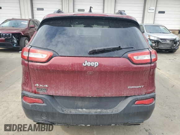 2016 Jeep Cherokee Altitude with VIN 1C4PJMAS9GW174465, listed as a Copart auction lot 46621775 with 157,667 mi miles and Salvage title. Bid and sale history available at DreamBid. Image 6.