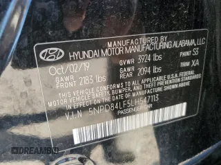 2020 Hyundai Elantra SEL z VIN 5NPD84LF5LH547113, wystawiony jako Copart lot #56572825 z przebiegiem 118 718 mil mil oraz Szkoda całkowita • Salvage title. Historia ofert i sprzedaży dostępna na DreamBid. Obrazek 13.