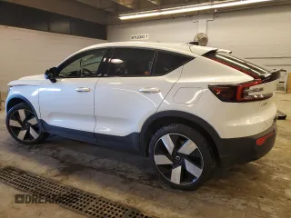 2023 Volvo C40 Recharge Pure Electric Ultimate with VIN YV4ED3GM1P2050938, listed as a Copart auction lot 87586395 with 12,299 mi miles and Salvage Title. Bid and sale history available at carsss.com. Image 2.