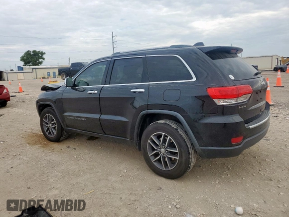 2018 Jeep Grand Cherokee Limited with VIN 1C4RJEBG8JC201236, listed as a Copart auction lot 63465085 with 65,036 mi miles and Salvage title. Bid and sale history available at DreamBid. Image 2.