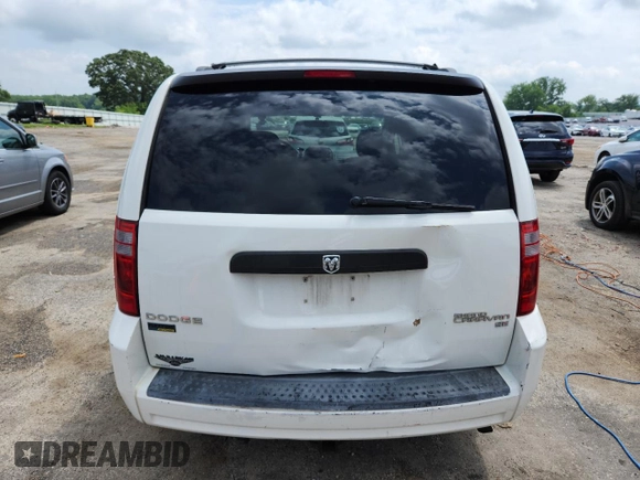 2009 Dodge Grand Caravan SE with VIN 2D8HN44E99R623672, listed as a Copart auction lot 62427625 with 194,846 mi miles and Non repairable. Bid and sale history available at DreamBid. Image 6.