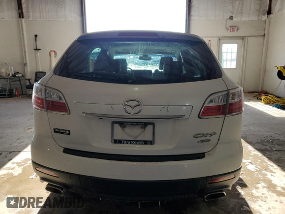 2010 Mazda CX-9 Grand Touring with VIN JM3TB3MA2A0216419, listed as a Copart auction lot 45927305 with 182,910 mi miles and Salvage Title. Bid and sale history available at carsss.com. Image 6.