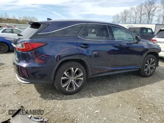 2018 Lexus RX with VIN JTJDZKCA5J2003907, listed as a Copart auction lot 50665245 with 89,602 mi miles and Salvage Title. Bid and sale history available at carsss.com. Image 3.