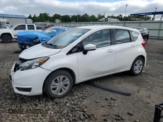 2017 Nissan Note SL with VIN 3N1CE2CP9HL354975, listed as a Copart auction lot 57454965 with 98,551 mi miles and Salvage title. Bid and sale history available at DreamBid. Image 1.
