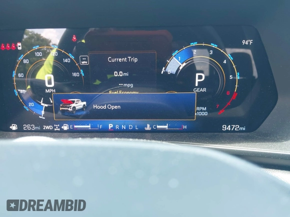 2024 Chevrolet Colorado 4WD Trail Boss z VIN 1GCPTEEKXR1227510, wystawiony jako IAAI lot #42685724 z przebiegiem 9 472 mil mil oraz . Historia ofert i sprzedaży dostępna na DreamBid. Obrazek 7.