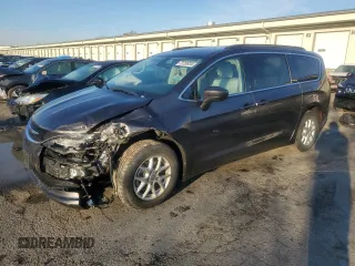 2021 Chrysler Voyager LXI with VIN 2C4RC1DG7MR549895, listed as a Copart auction lot 79759934 with 73,915 mi miles and Salvage Title. Bid and sale history available at carsss.com. Image 1.