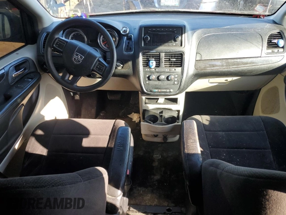 2013 Dodge Grand Caravan SE with VIN 2C4RDGBG3DR561545, listed as a Copart auction lot 48870525 with Not Provided miles and Clean Title. Bid and sale history available at DreamBid. Image 8.