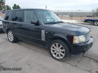 2008 Land Rover Range Rover SC with VIN SALMF13438A264820, listed as a IAAI auction lot 41545831 with 117,151 mi miles. Bid and sale history available at carsss.com. Image 1.