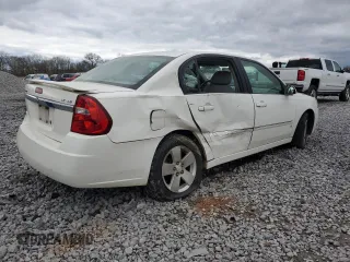 2006 Chevrolet Malibu 2LT with VIN 1G1ZT53836F292755, listed as a Copart auction lot 50007595 with 131,251 mi miles and Salvage Title. Bid and sale history available at DreamBid. Image 3.
