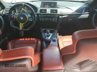 2018 BMW M3 with VIN WBS8M9C54J5J79224, listed as a Copart auction lot 49957215 with 73,015 mi miles and Salvage Title. Bid and sale history available at carsss.com. Image 8.