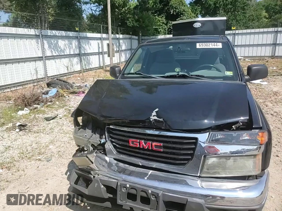 2006 GMC Canyon SLE1 with VIN 1GTDT196268266474, listed as a Copart auction lot 69302144 with 176,298 mi miles and Salvage Title. Bid and sale history available at carsss.com. Image 11.