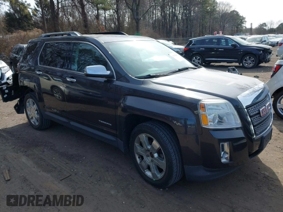 2015 GMC Terrain SLT with VIN 2GKFLYE34F6327900, listed as a IAAI auction lot 41592305 with 44,277 mi miles. Bid and sale history available at carsss.com. Image 1.