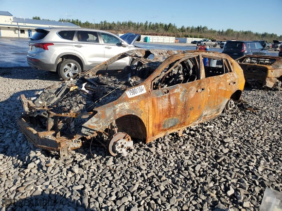 2019 Subaru Crosstrek Premium with VIN JF2GTACC0K9389188, listed as a Copart auction lot 79801184 with 0 mi miles and Salvage Title. Bid and sale history available at carsss.com. Image 1.