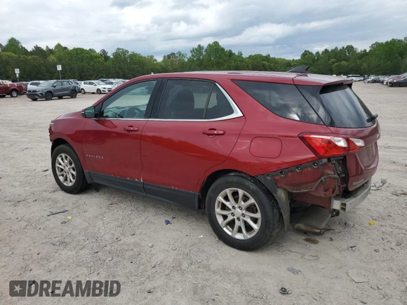 2018 Chevrolet Equinox LT with VIN 3GNAXJEV7JS648642, listed as a Copart auction lot 54579905 with 248,927 mi miles and Salvage Title. Bid and sale history available at carsss.com. Image 2.