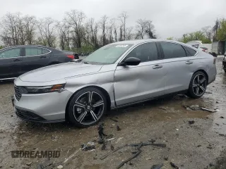 2023 Honda Accord Sport z VIN 1HGCY2F5XPA009251, wystawiony jako Copart lot #52997345 z przebiegiem 9 112 mil mil oraz Szkoda całkowita • Salvage title. Historia ofert i sprzedaży dostępna na DreamBid. Obrazek 1.