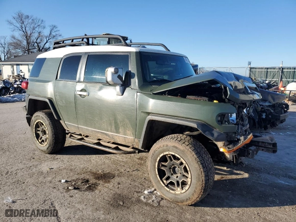 2011 Toyota FJ Cruiser with VIN JTEBU4BF2BK100609, listed as a Copart auction lot 88674455 with 0 mi miles and Salvage Title. Bid and sale history available at carsss.com. Image 4.