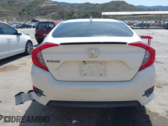 2017 Honda Civic Sedan EX-T with VIN 2HGFC1F36HH649299, listed as a IAAI auction lot 41847005 with 76,280 mi miles. Bid and sale history available at carsss.com. Image 16.