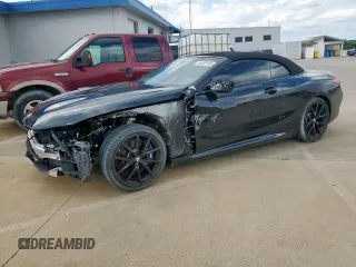 2019 BMW 8 Series M850i xDrive with VIN WBAFY4C5XKBX29810, listed as a Copart auction lot 53938185 with 14,943 mi miles and Clean Title. Bid and sale history available at carsss.com. Image 1.