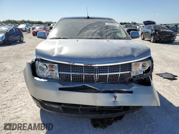 2007 Lincoln MKX with VIN 2LMDU68C47BJ19542, listed as a Copart auction lot 48956355 with 118,942 mi miles and Salvage Title. Bid and sale history available at carsss.com. Image 5.