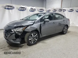 2025 Nissan Versa SV с VIN 3N1CN8EV4SL848778, выставлен на аукционе Copart как лот 57093335 с пробегом 14 миль миль и Чистый • Clean title. История ставок и продаж доступна на DreamBid. Изображение 1.