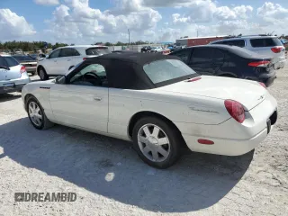 2002 Ford Thunderbird Hardtop Premium with VIN 1FAHP60A22Y124596, listed as a Copart auction lot 79107984 with Not Provided miles and Salvage Title. Bid and sale history available at DreamBid. Image 2.