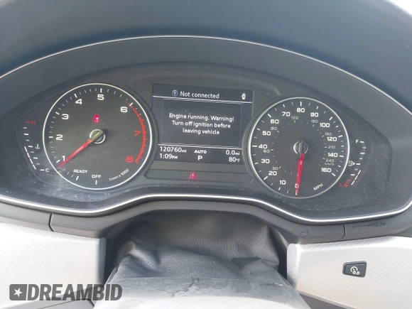 2017 Audi A4 Premium Plus with VIN WAUENAF48HN039373, listed as a IAAI auction lot 42519192 with 120,760 mi miles and . Bid and sale history available at DreamBid. Image 16.