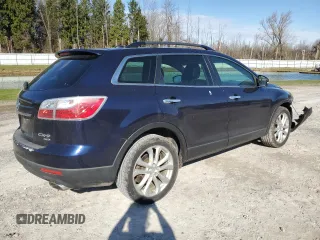 2012 Mazda CX-9 Grand Touring with VIN JM3TB3DV7C0350249, listed as a Copart auction lot 53088555 with 184,240 mi miles and Salvage Title. Bid and sale history available at carsss.com. Image 3.