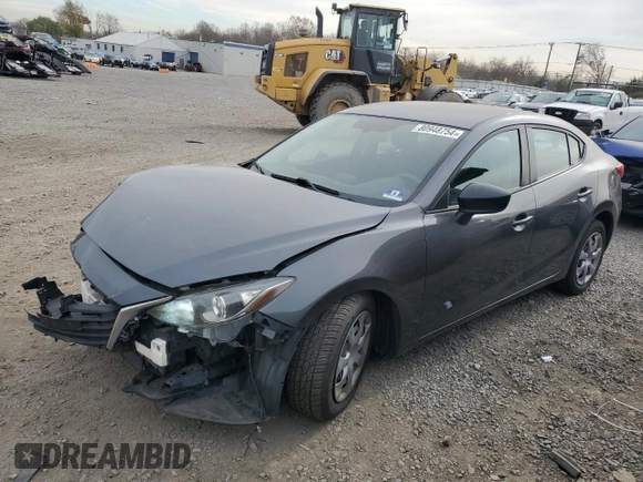 2015 Mazda 3 i SV with VIN JM1BM1T77F1235641, listed as a Copart auction lot 80948754 with 138,155 mi miles and Clean Title. Bid and sale history available at DreamBid. Image 1.